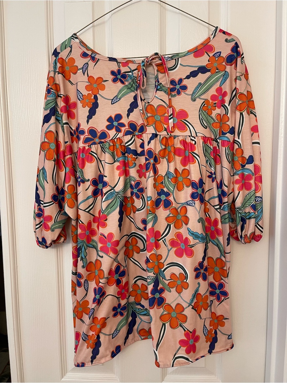 Women’s Floral Smocked Top - Size 20
